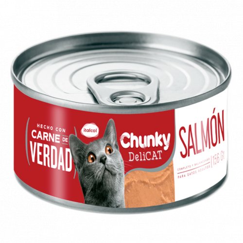 Delicat Gatos Húmedo Salmon 156 g