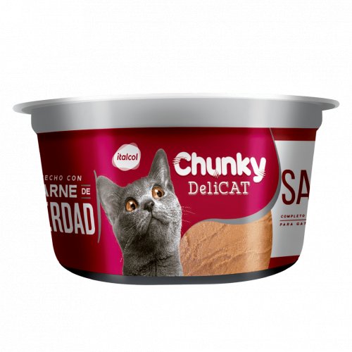 Delicat Gatos Húmedo Salmon Pote 156 g
