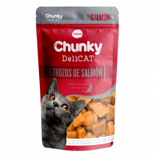 Delicat Chunky Trozos Salmón 80 g