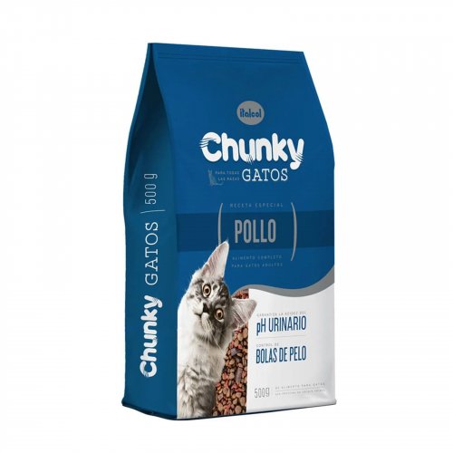 Chunky Gatos x 500 g Pollo