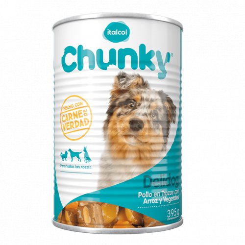 Delidog Trozos Chunky Caja 395 g
