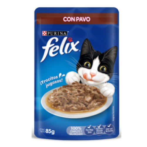 Felix Classic Con Pavo x 85 G