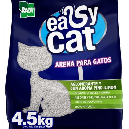 Arena Para Gatos Easy Cat x 4.5 Kg