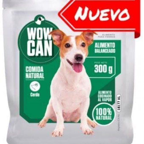 Wow Can Alimento Cocinado Cerdo x 300 g