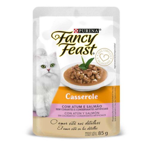 Fancy Feast Pouch Casserole Atún Salmón x 85 g