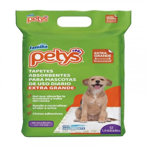 Tapetes Familia Petys Extra Grandes x 12 und