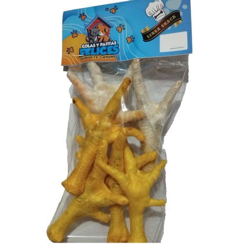 Snack Pata De Pollo Colas Y Patitas Felices Deshidratada