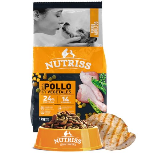 Nutriss Adulto Pollo x 1000 g