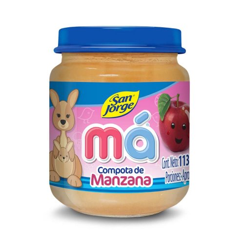 Compota San Jorge Manzana x 113 g
