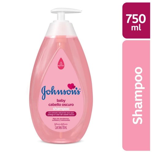 Shampoo Johnson Baby Cabello Oscuro 750 ml