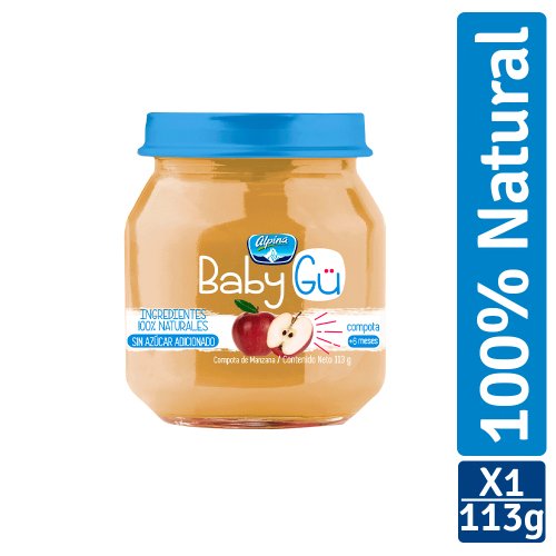 Compota Alpina Baby Gü Manzana 113g