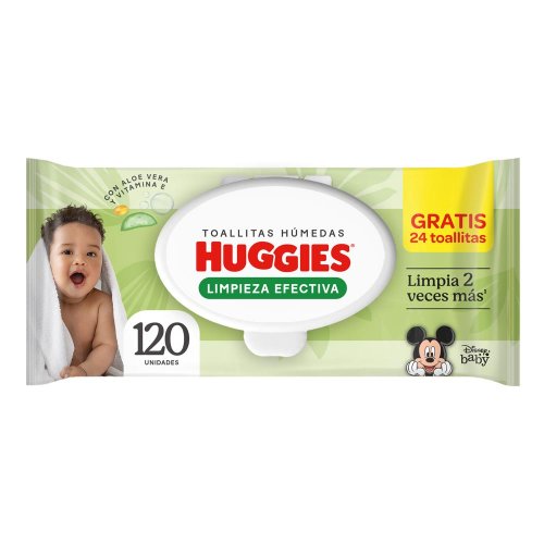 Toallitas Huggies Active Fresh Pg 96 und Lleve 120 und
