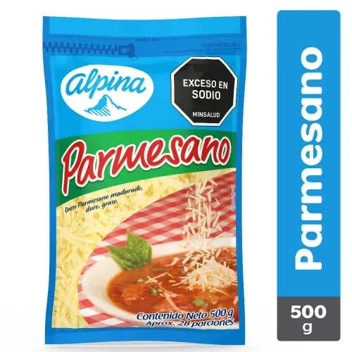 Queso Parmesano Rallado Bolsa 500 g