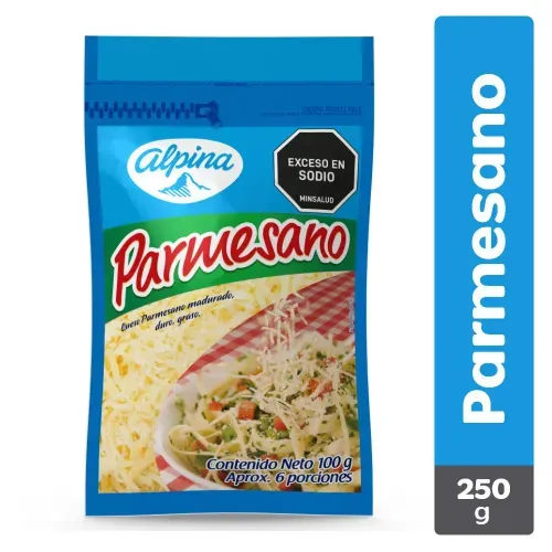 Queso Parmesano Rallado Bolsa 250 g