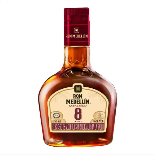Ron Medellin 8 Años x 750 ml