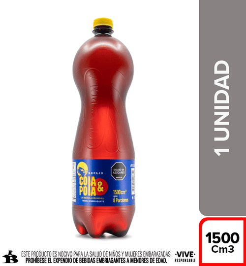 Cola y Pola Pet 1500 cm3
