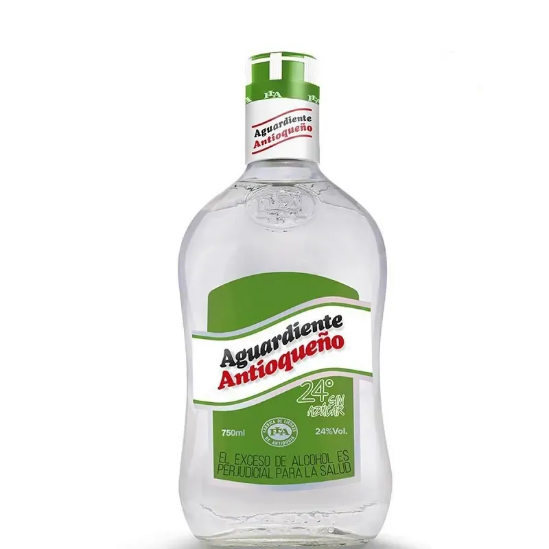 Aguardiente Antioqueño 24 grados x 750 ml - Mercacentro