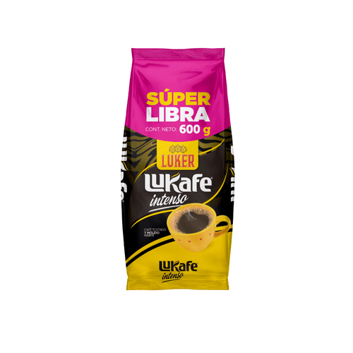 Café Lukafe Molido Intenso Super Libra x 600 g