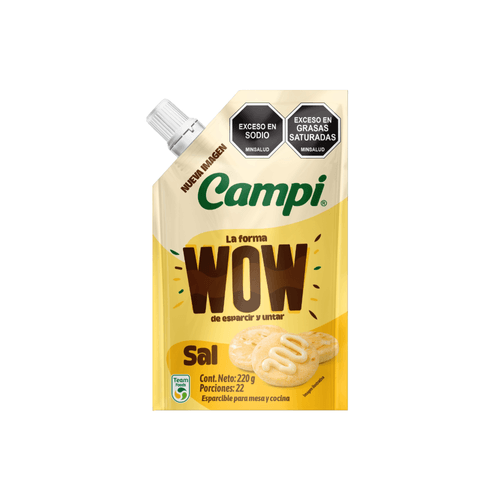 Margarina Campi Wow Con Sal x 220 g
