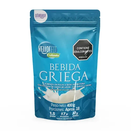 Bebida Griega Hello Fit Colanta En Polvo 400 g