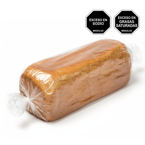 Pan Mercacentro Blanco Tajado x 450 g