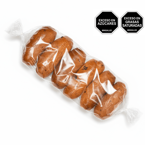 Pan Mercacentro Fruti Integral x 12 und