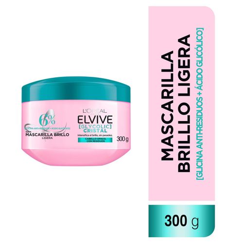 Tratamiento Elvive Glycolic Cristal x 300 g