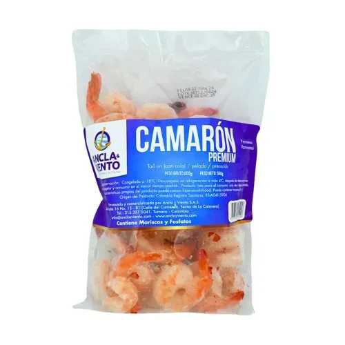 Camaron Ancla Y Viento Ppd Tail On x 600 g