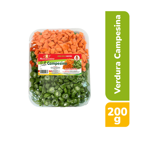 Bandeja Campesina Mercacentro x 200 g Bandeja