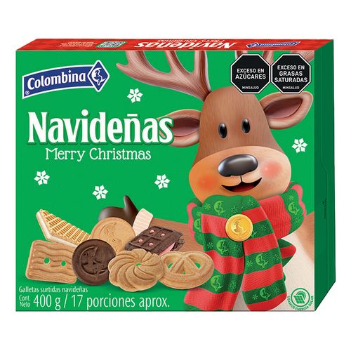 Galleta Navideña Colombina Duplex 400 g