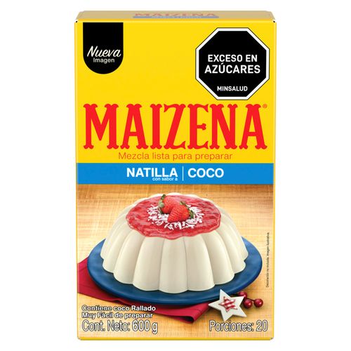 Natilla Maizena Coco 600 g