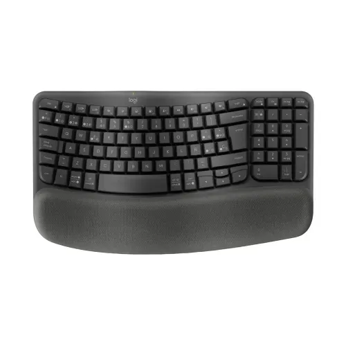 Teclado Ergonomico Inalambrico Logitech Wave Keys