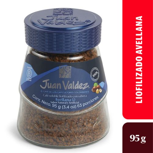 Café Juan Valdez Liofilizado Avellana 95 g