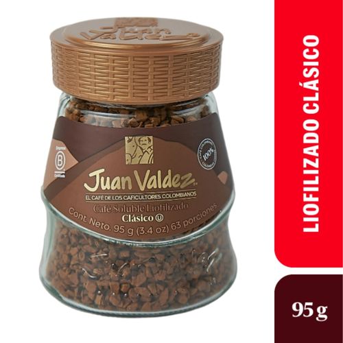 Café Juan Valdez Liofilizado Clásico 95 g