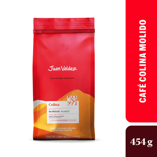Café Juan Valdez Colina Molido 454 g