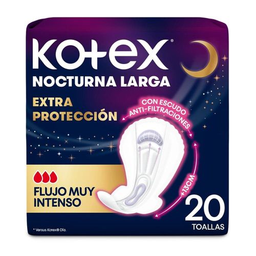 Kotex Nocturna Tela x 20 und