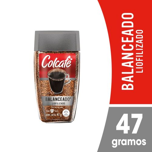 Café ColCafé Liofilizado Balanceado x 47 g