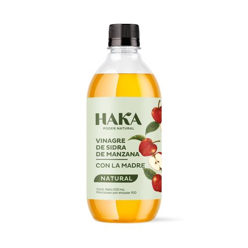 Vinagre De Manzana Haka Con La Madre x 500 ml