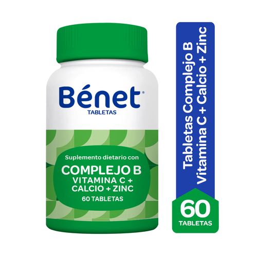 Benet Complejo B x 60 unds Tabletas x 31.2 g