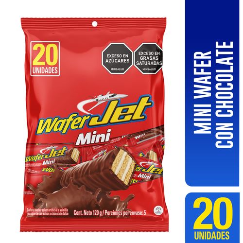 Chocolatina Jet Wafer Mini x 120 g