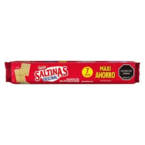Galleta Saltinas Original Crackers 7 Tacos x 630 g