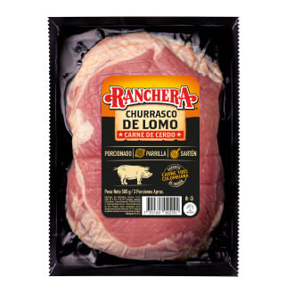 Churrasco De Lomo Ranchera Cerdo x 500 g