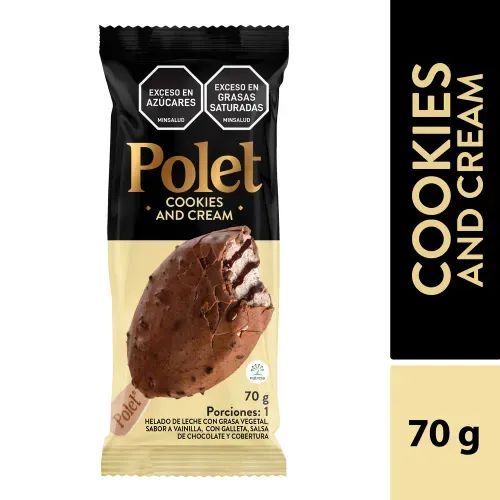 Polet Crem Helado Cookies x 70 g