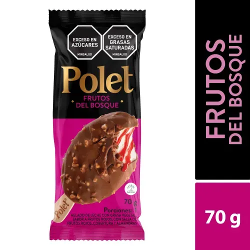 Polet Crem Helado Frutos Del Bosque  x 70 g