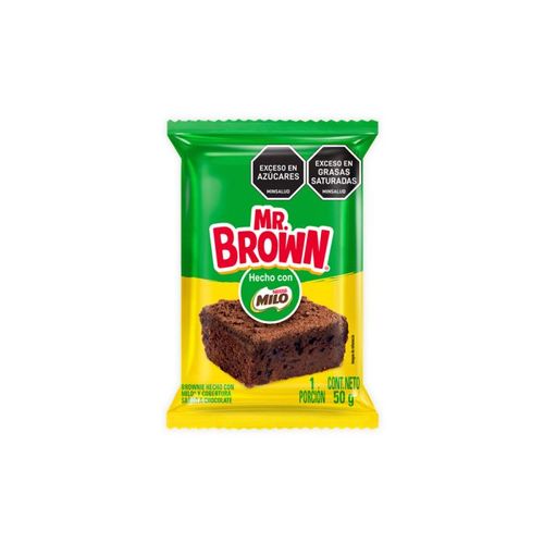 Brownie Mr. Brown Bimbo Milo x 50 g