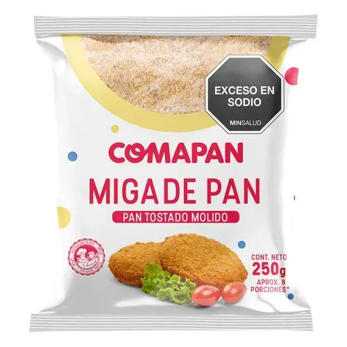 Pan Tostado Comapan Molido x 250 g