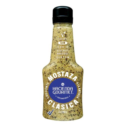 Mostaza Hacienda Gourmet Clasica 380 g