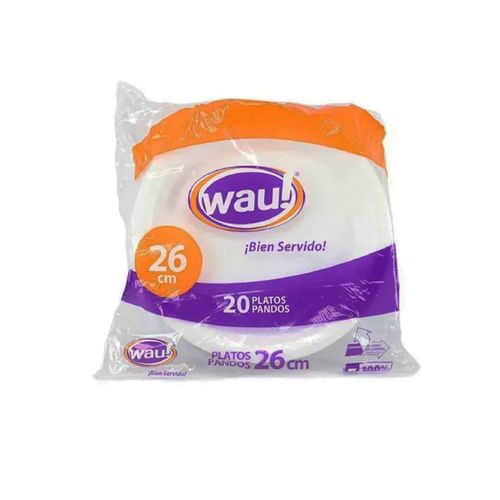 Plato Wau Pando x 20 #26 Espumados