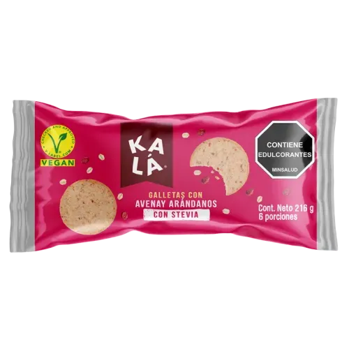 Galleta Kala Avena 6 und Arándanos x 216 g