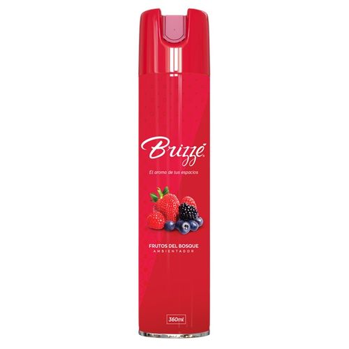 Ambientador Brizze Aerosol Frutos Del Bosque x 360 ml